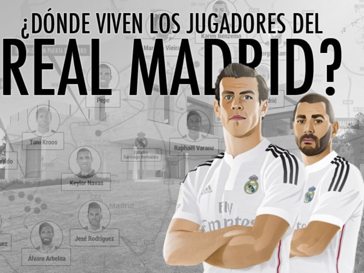 INFOGRAPHIC: WHERE ARE THE LUXURY HOMES OF REAL MADRID PLAYERS