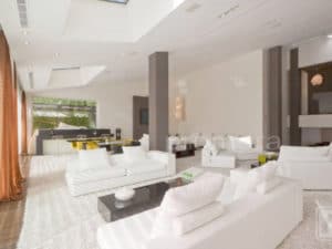 Living room villa