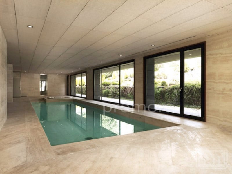 Villa heated pool